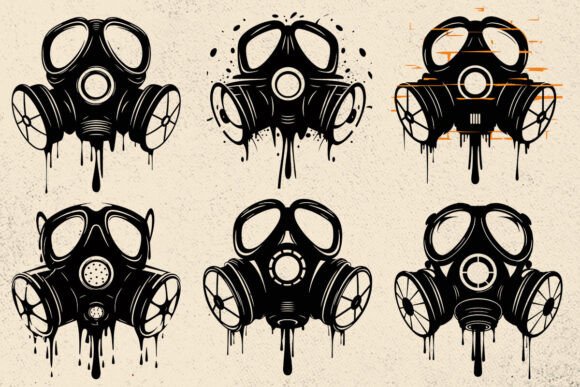 Biohazard Skull Gas Svg, Melting Svg Review