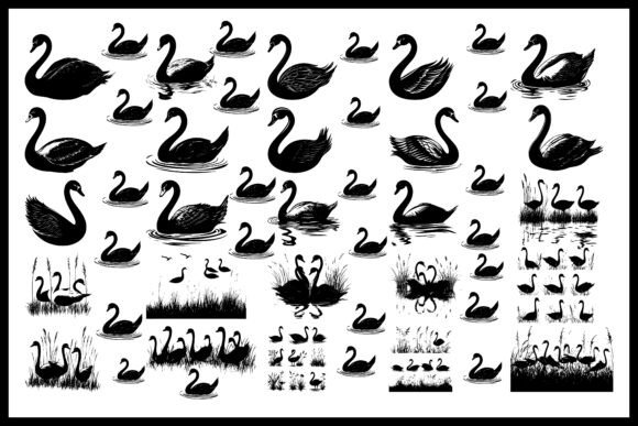 Elegant Swan Silhouette Bundle Review