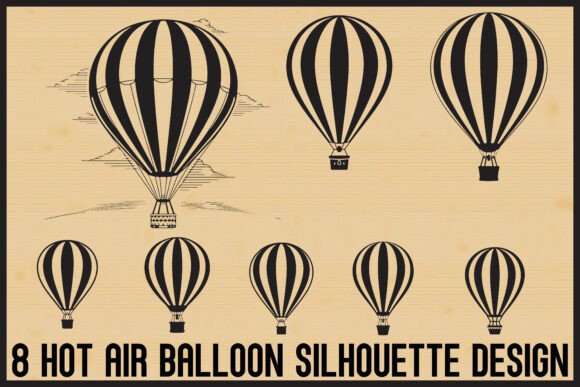 Hot Air Balloon Silhouette Bundle Review