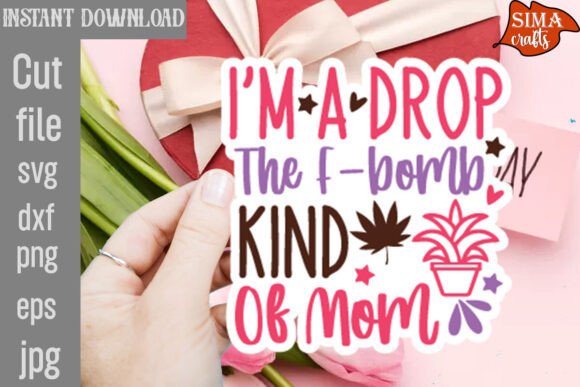 I'm a Drop the F-bomb Kind of Mom SVG: Real Embroidery Review
