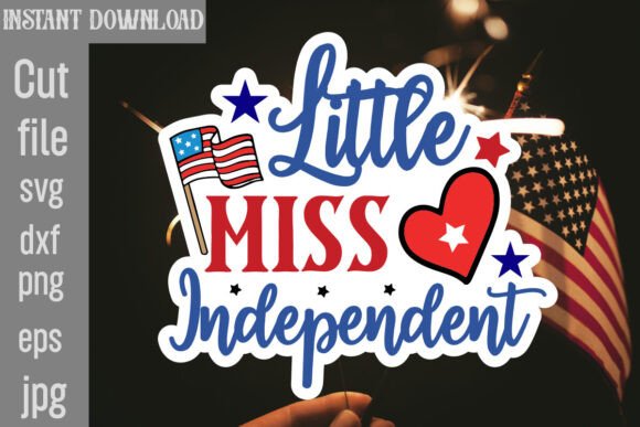 Little Miss Independent SVG Cut File Review
