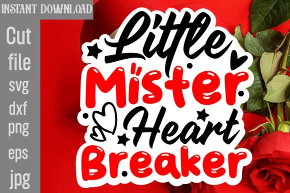 Little Mister Heart Breaker SVG Cut File: A Designer's Review