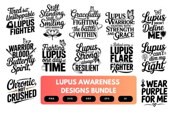 Lupus Awareness SVG Bundle Review