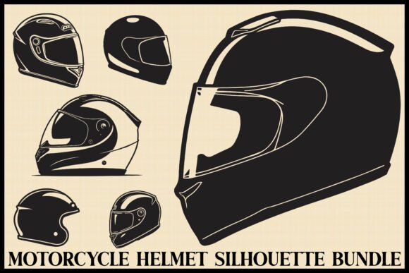 Motorcycle Helmet Silhouette Set Review