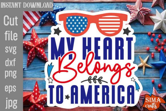 My Heart Belongs to America SVG Cut File Review