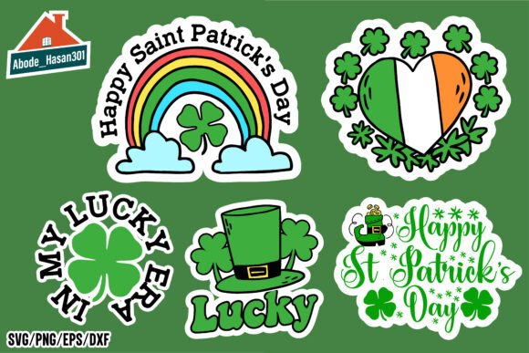 St. Patricks Day Sticker Pack SVG Bundle Review